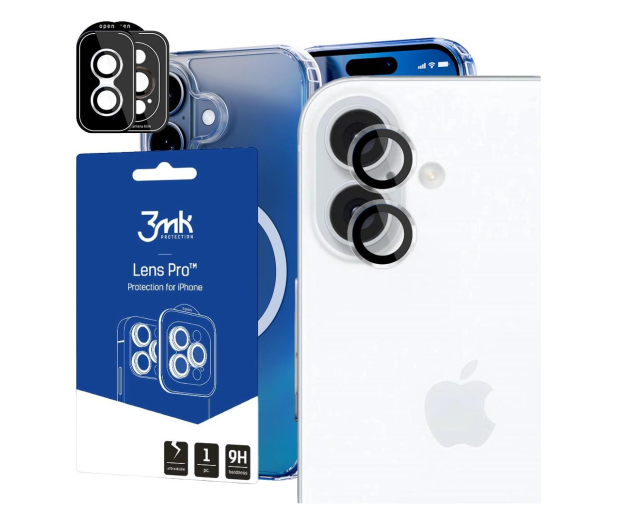 3MK Lens Protection Pro do iPhone 16 /16 Plus Transparent 5903108588560 - 1277801 - zdjęcie